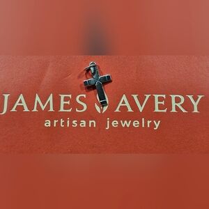 James Avery Sterling Latin Cross Medium Size